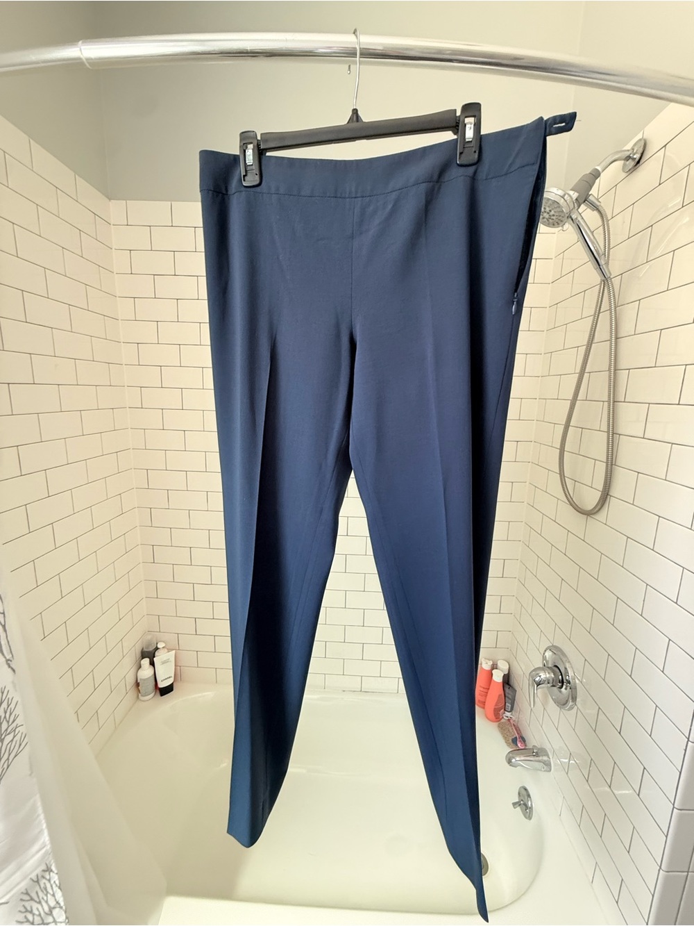Armani Collezioni Navy Blue Women's Dress Pants